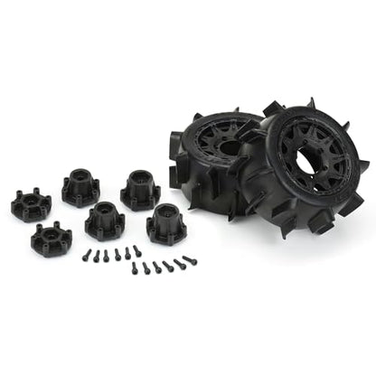 Pro-Line Racing Sand Paw LP 2.8 MTD Raid Black 6x30 F/R PRO1016010 RC Tire