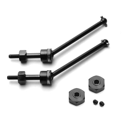2PCS RC Universal Drive Shafts Accessories for 1/8 Losi LMT 4WD Solid AXLE Monster TRUCK-LOS04022