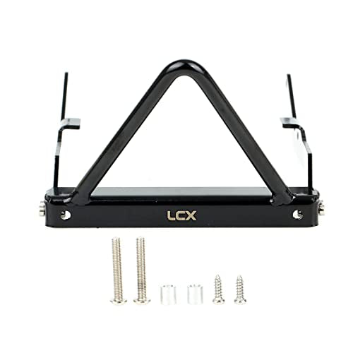 LCX Racing 1/10th RC Crawler Car CNC Machined Metal Front Bumper for Axial UTB10 Capra Unlimited Trail Buggy, Upgrades Parts Accessories