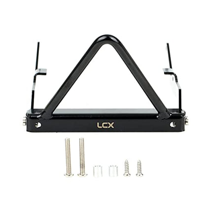 LCX Racing 1/10th RC Crawler Car CNC Machined Metal Front Bumper for Axial UTB10 Capra Unlimited Trail Buggy, Upgrades Parts Accessories