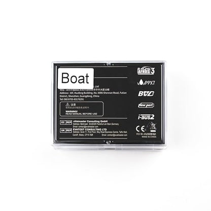 Flysky FBr8 AFHDS 3 Waterproof Receiver (Extended Antenna Version) | 8CH Input i-BUS2 S.BUS i-BUS PPM Fit For AFHDS 3 Protocol Transmitters RF modules Car Boat