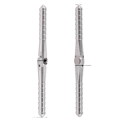 Metal Pin Hinge 5pcs Diameter 4.5mm X L68mm Compatible with RC Aircraft Model