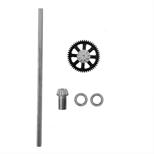 RC Transmission Shaft for QZJ04 Q901 Q902 Q903 9130 9136 9137 Metal Main Drive Shaft with Bearing Set 1/16 rc Car Spare Upgrade Parts