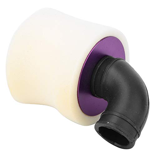 RC Air Filter for HSP Himoto 1:8 RC Car, Alloy Housing with High - Capacity Sponge, Replacement Air Intake Filter with 15mm Outlet for Nitro RC Truck Engine (Purple) - color: Purple