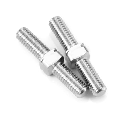 RCHUBAM 2PCS RC Turnbuckles Camber M3 Link Rod for 1/10 TRX-4 Slash 4X4 | 1 Pairs 14mm-50mm Suspension Rod,Alloy Steering Linkage Tie Rods - style: 18mm