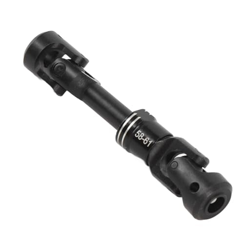 RC Drive Shaft, Metal RC Car Crawler Drive Shaft with Screws for SCX10 1/10 Cars (58-61MMM - size: 58-61MMM