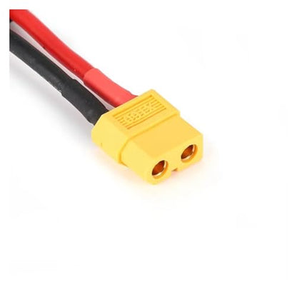 XT60 Female To Male XT60 12awg 14awg 150mm 300mm Silicone Wire Connector Plug Adapter Extended Cable For RC Car Lipo Battery Parts Replacement RC Upgrade Parts(14awg300mm) - size: 14awg300mm