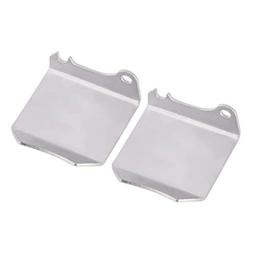 INJORA Stainless Steel Skid Plate Chassis Armor Axle Protector for TRX4M