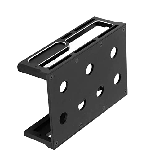 RC Car Work Stand, RC Car Work Stand Wear Aluminum Alloy RC Car Repair Workstation for 1/8 for 1/10 RC Truck Scales(Black)