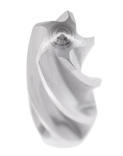 Accusize Industrial Tools Chucking Reamer, 1-3/16 in, 0521-1316 | 1-3/16" HSS Aligning Reamer with 3/4" Weldon Shank - size: 1-3/16 in.