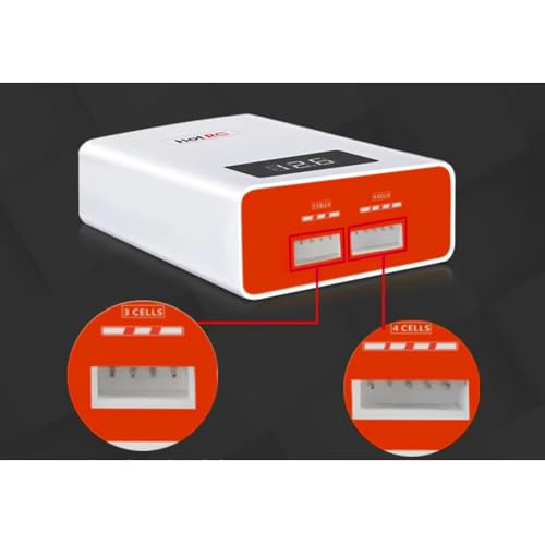 Lipo Battery Charger 3S-4S RC 40wCharger 11.1V/14.8V Faster Quick Charge Compact RC Discharger for 3S 4S Lipo Batteries, Balance Charger for Hobby Car Boat Airplane