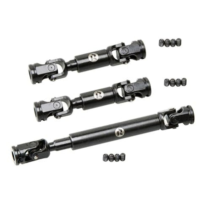 RhinoRC Tiny Stainless Steel Heavy-Duty Drive Shaft for 1/10 RC Crawler Axial SCX10 TRX4 Redcat Gen8(RC Drive Shaft Set) - color: Rc Drive Shaft Set