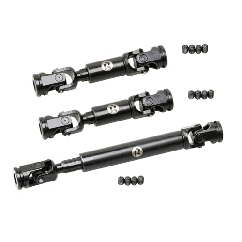 RhinoRC Tiny Stainless Steel Heavy-Duty Drive Shaft for 1/10 RC Crawler Axial SCX10 TRX4 Redcat Gen8(RC Drive Shaft Set) - color: Rc Drive Shaft Set