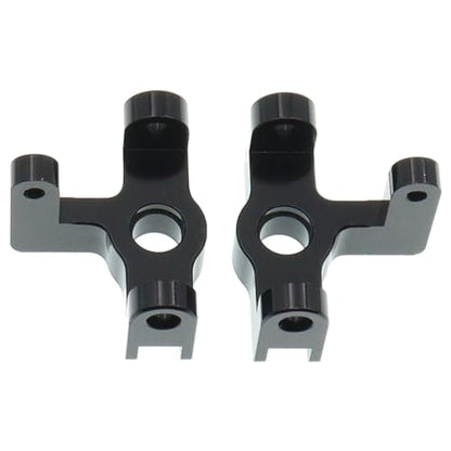 6PCS Metal Front Steering Cup&C seat&Rear Wheel hub Compatible with WLtoys Compatible with WLtoys 1/14 144010 144001 144002 1/12 124016 124017 124018 124019 RC Car Upgrade Parts (Black) - color: Black