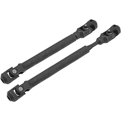 2Pcs ShareGoo Universal Drive Shaft CVD Driveshaft Upgrade Parts Compatible with Axial SCX10 SCX10-II Redcat Gen7 Gen8 RC4WD D90 1/10 RC Crawler Car (107-154mm)