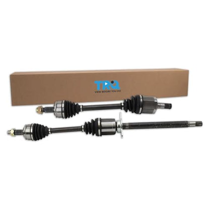 TRQ Front CV Axle Shaft Assembly Set Driver & Passenger Side for 2013-2016 Dodge Dart - style: CSA55623
