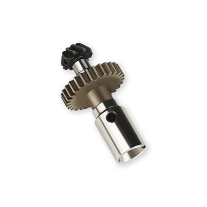 Hosim 1:10 Scale RC Car Differential Gear Helical Rear Drive Gear Upgrade Accessories Chrome Steel, X07-CS06 Accessory Spare Parts for Hosim X07 X07W X08 X15W 1/10 Scale