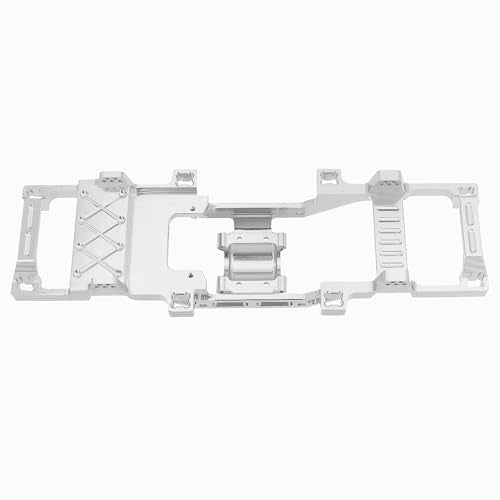 Full Metal Chassis Frame for FMS 1/24 Power Wagon FCX24 RC Crawler Car Model Upgrade Part （Sliver - color: Sliver