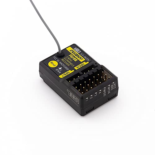 Flysky FGR8B IPX4 2.4GHz 8CH PWM PPM i-Bus Output Receiver | For AFHDS 3 Transmitters RF Modules PL18 NB4 /NB4 Lite FRM302 RC Car Boat