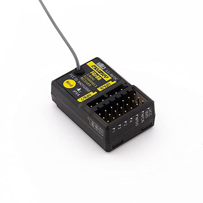 Flysky FGR8B IPX4 2.4GHz 8CH PWM PPM i-Bus Output Receiver | For AFHDS 3 Transmitters RF Modules PL18 NB4 /NB4 Lite FRM302 RC Car Boat