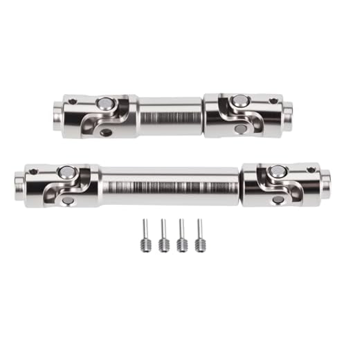 1/30 Scale RC Crawler Stainless Steel Drive Shaft, Metal Replacement Drivetrain Part for SCX30-Style Chassis