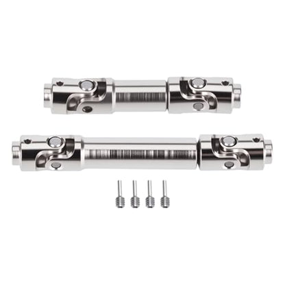 1/30 Scale RC Crawler Stainless Steel Drive Shaft, Metal Replacement Drivetrain Part for SCX30-Style Chassis