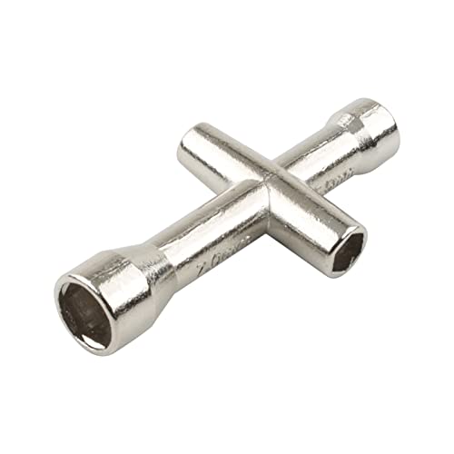 7mm to 12mm Wheel Drive Hex Convert Adapters, Set of 4 | Axle Shaft, Lock Nuts, Wrench, For 1/18 WLtoys A949 A959 A969 A979 K929 RC Cars, Upgrade to 1/10 Wheel