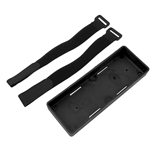 1Pcs ShareGoo Plastic RC Car Battery Tray Case for 2S Lithium & 7.2V NiMH Battery Compatible with Axial SCX10 RC4WD D90 Traxxas TRX-4 1/10 RC Car (Black) - color: Black