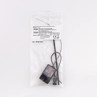 Flysky FS-A3 AFHDS2A 2.4G 3CH Receiver for Flysky GT2E GT2G Transmitter RC Car Boat (2pcs FS-A3) - style: 2pcs FS-A3