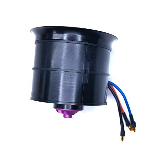 EDF 70mm pro CCW 6S 2100KV 12 Blades 25.2V Electric Ducted Fan, Hobby RC Jet Engine Propeller, RC Car Parts High Speed Brushless Motor, Remote Control Model Replacement Airplane Parts DIY - color: Edf 70pro Ccw, size: 6S 2100KV