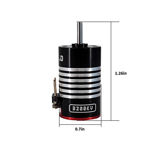 1625-6000KV 1/28 Brushless Motor and ESC (Electric Speed Controller) Mosquito Cart for 1/28 Wltoys MINI-Q Upgrade Accessories Universal