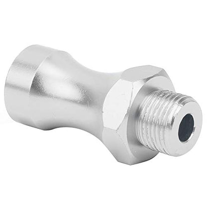 Generic RC Car Wheel Hub Adapters, 4 Sets Aluminum Alloy Extension Spacers with 12mm and 17mm Hex, for 1/10 Off Road RC Model Car Truck (Silver) - color: Silver
