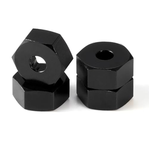 MORLORDY 7mm to 12mm RC Wheel Hex Hubs 4Pcs 6mm Thick Hex Drive Adapters for 1/16 Losi Mini-T 2.0, Mini-B, Mini JRX2, Mini JRXT and All 1/16 RC Car Which Hex is 7MM - color: 6mm