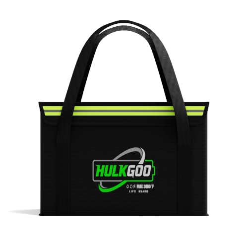 12V 100Ah LiFePO4 Lithium Battery Fireproof Safe Bag, Large Capacity Explosion-proof Lipo Battery Case for Charging & Storage, Waterproof Safe Box Compatible with LiTime(14x7.9x9.4 Inches) - size: 14x7.9x9.4 Inches