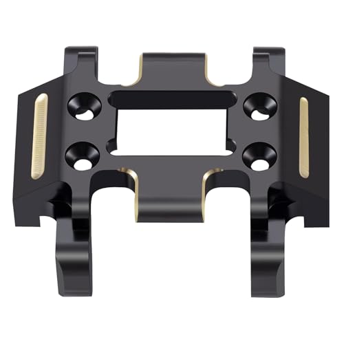 RCHUBAM RC Center Skid Plate Protection with Screw for 1/18 Redcat Ascent | Aluminum,26g Weighted Skid Plate,Counterweight Upgrade Parts