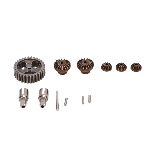 1/24 RC Differential Gear Set, Enhanced Acceleration Metal Differential for High Speed Racing Performance RC Cars Enthusiasts and Competitive Track Events