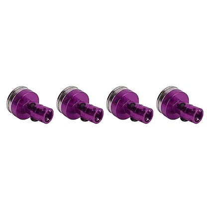 Keenso Light Aluminum Alloy RC Magnetic Body Post Set, Improve The Appearance of Your RC Car, 4 Pieces of RC Body for 1/8 1/10 Fans of Remote Control Vehicles (#1) (#2) - color: Purple