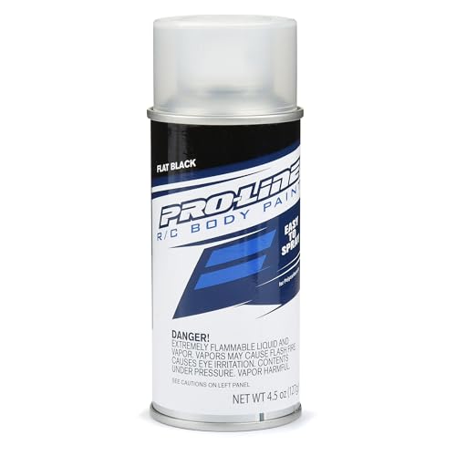 Pro-line Racing Pro-Line RC Body Spray Paint - Flat Black PRO643500