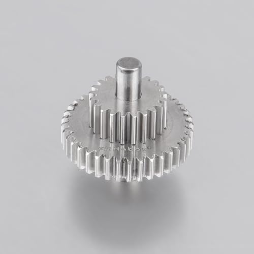 9.7:1 Stainless Steel Overdrive Transmission Gear for TRX4M Stock Speed Gears Pinion Set Replacement 1/18 RC Crawler Car - size: 9.7:1