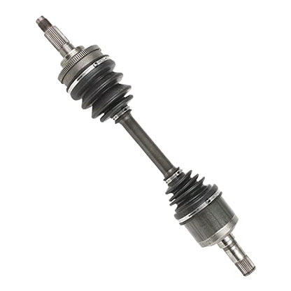Detroit Axle - Front Left Driver Side CV Axle Shaft Assembly Replacement | for 1988-1992 Ford Probe Mazda 626 MX-6 - size: 52_AX/Single