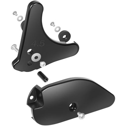 Motor Ramp & Skid Plate Kit For Minn Kota Terrova & Riptide Terrova 112 lb Thrust 4-1/2" Motors BT 2017 & Newer Models - Left and Right - Ramp + Skid Plate Rebuild Kit