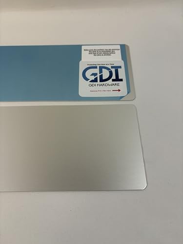 Protection Plates/Push Plates (Aluminum, 4 X 4) - color: Aluminum, size: 4 X 4