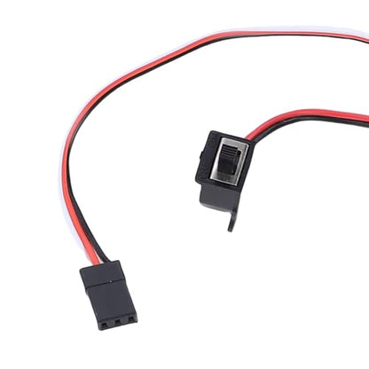 60A RC Brushed ESC, Electronic Speed Controller with Low Voltage Protection for 1/16 1/12 /10 RC Cars Trucks Crawlers Boats, Compatible with 380 370 540 550 Brushed Motors