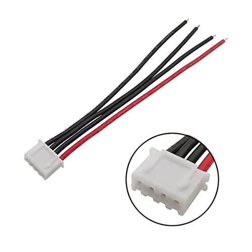 FLY RC 10pcs JST-XH 3S LiPo Balance Plug Extension Cable Battery Charger Connector 22AWG for RC Drone Rechargeable Lipo - style: 10pcs 3s
