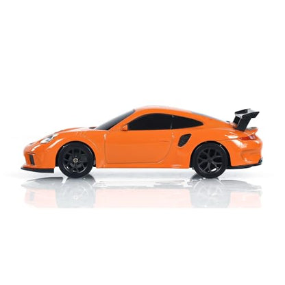 TOUCAN RC HOBBY US in Stock 1/43 Ready to Run Race Car Gyro Drift Car 4WD Traffic Cones Mini Toy for Boys with a Gyro (Orange) - color: Orange