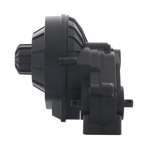 1/10 RC Transmission,Complete Gearbox with Gears Set for Axial SCX10 SCX10 II 90046 Crawler Car Upgrade Part (Black) - color: Black