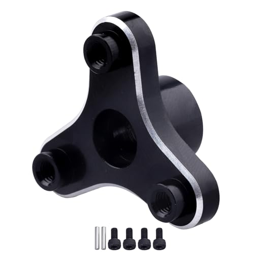 Metal Aluminum Alloy RC Slipper Clutch Eliminator for Traxxas 1/10 Stampede/Slash VXL / XL5 2WD (Black) - color: Black