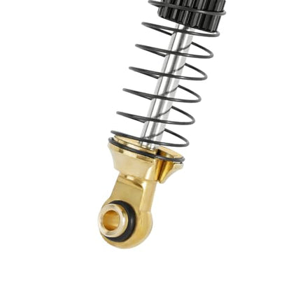 INJORA 59mm Long Threaded Oil Shocks with Brass End for 1/18 TRX4M Upgrade