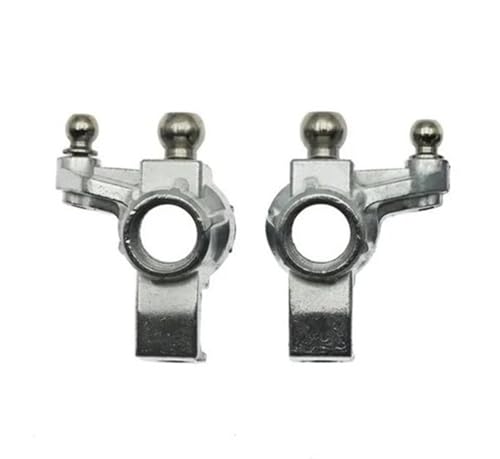 RC Crawlers Components For SCY 16101 16102 16103 16201 16101 Pro 16102 Pro 16103Pro 16201Pro Metal Front Steering Cup Rear Hub Carrier 1/16 RC Car Upgrade Parts(Front) - size: Front