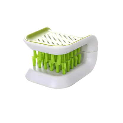 Car Seat Belt Cleaning Brush, U-Shaped Double Sided Bristle Scrubber Tool, Multifunctional Foldable Closed Safety Belt Washing Brush for Seatbelts Chopsticks Forks Knives Spoons (1 PCS) - color: 1 PCS